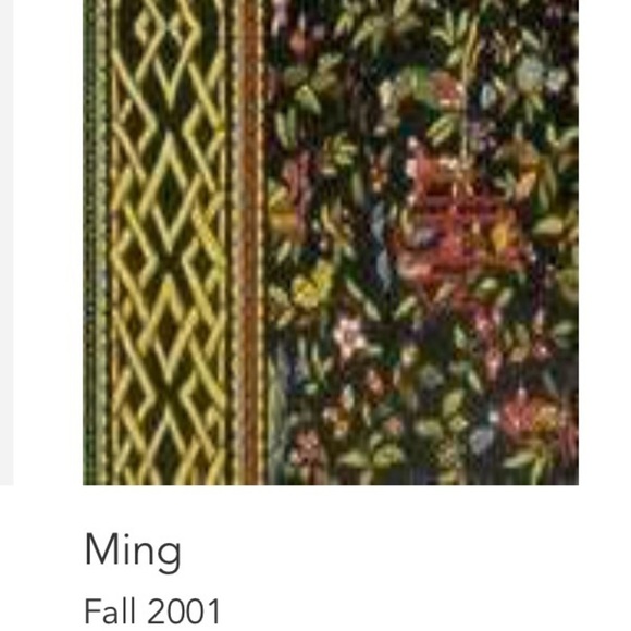 Vintage VERA BRADLEY Ping Petite Paddy Bag Zip Top Black Gold Toile Red Asian - Picture 12 of 12